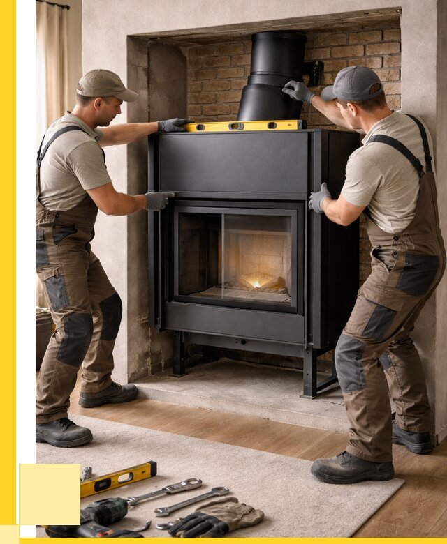 Установка каминных топок в Великих Луке под ключ от 18607 р. | ЭриданВкл