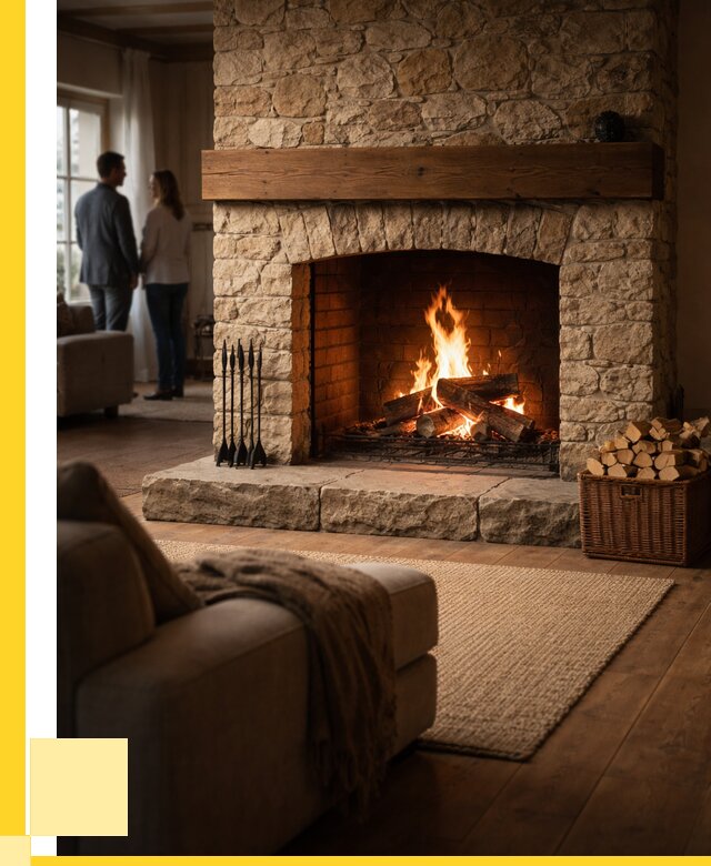 Открытые камины под ключ в Великих Луке от 155055 р. ЭриданВкл