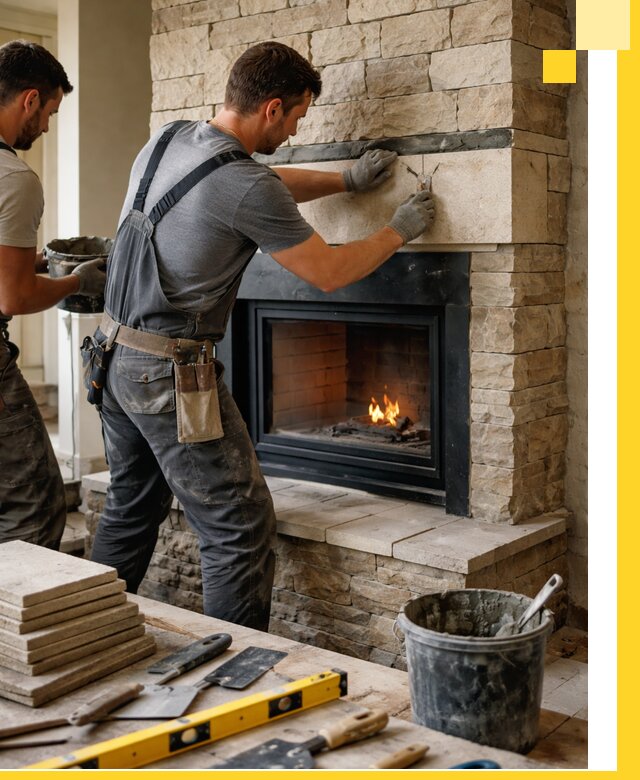 Проектирование и установка открытых каминов в Великих Луке