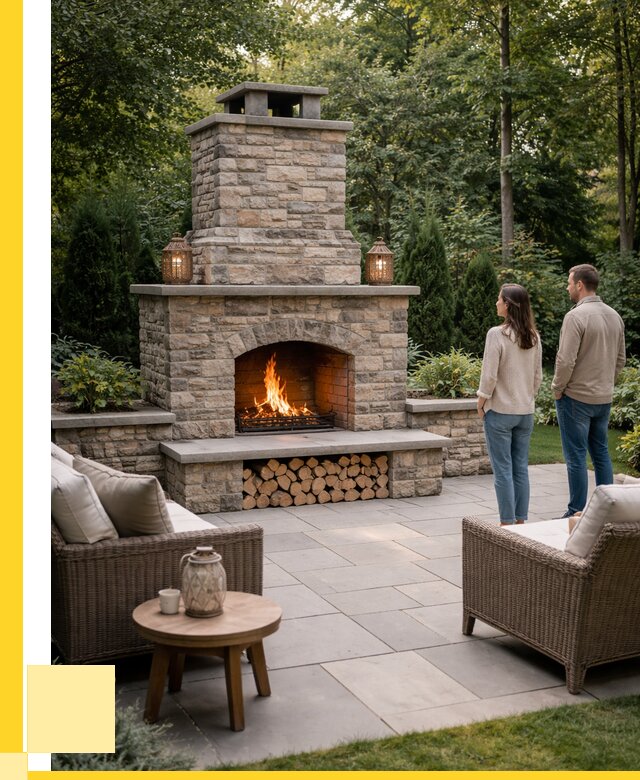 Уличные камины из кирпича в Великих Луке от 155055 р. | ЭриданВкл