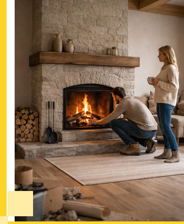 Камины для загородного дома в Великих Луке от 361795 р., ЭриданВкл