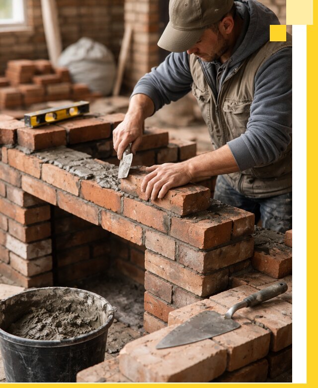 Кладка каминов под ключ в Великих Луке профессиональная отделка и монтаж