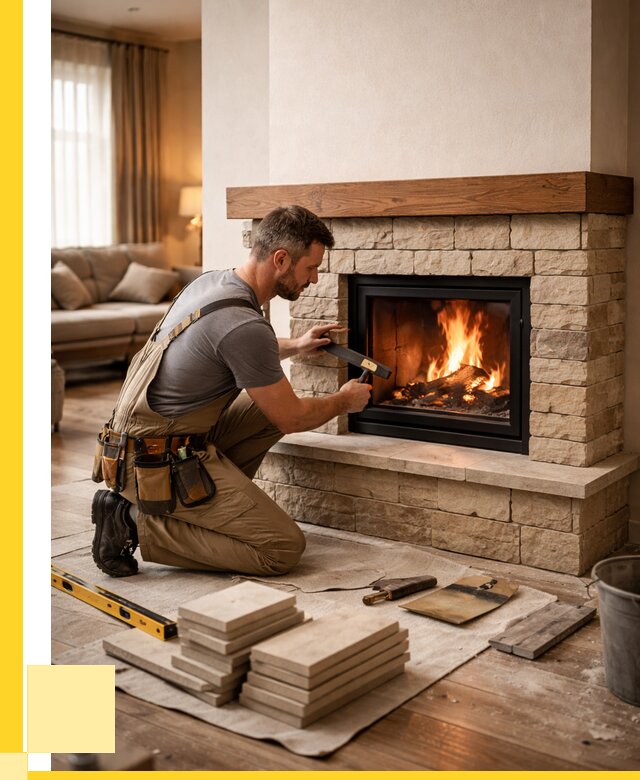 Строительство каминов в Великих Луке от 155055 р., ЭриданВкл - под ключ