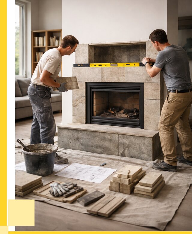 Монтаж каминов и установка в Великих Луке от 46517 р. | ЭриданВкл