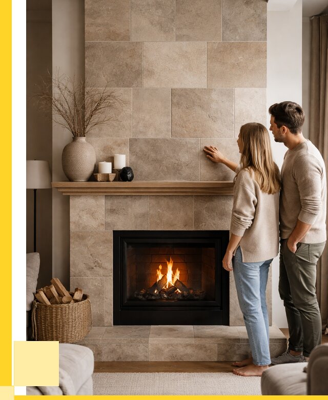 Облицовка каминов керамогранитом в Великих Луке от 4652 р. | ЭриданВкл