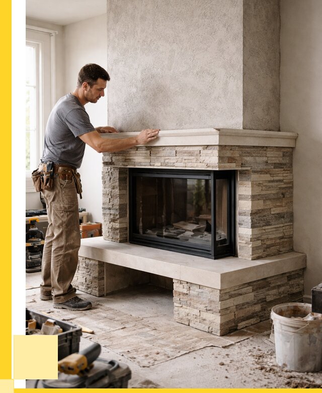 Изготовление каминов под ключ в Великих Луке от 155055 р. | ЭриданВкл