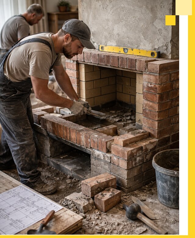 Изготовление и установка каминопечей под ключ в Великих Луке