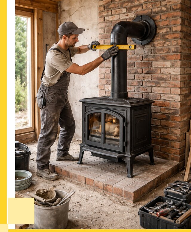 Монтаж печей установка банной печи в Великих Луке от 15506 р. | ЭриданВкл