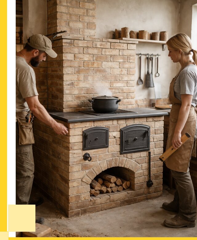 Варочно отопительные печи в Великих Луке от 93033 р. | ЭриданВкл