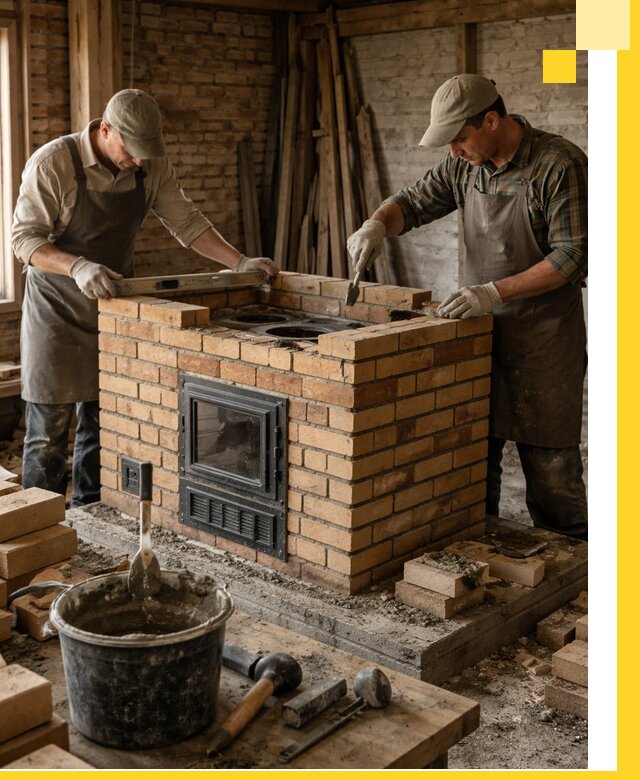 Изготовление и установка варочных печей под ключ в Великих Луке