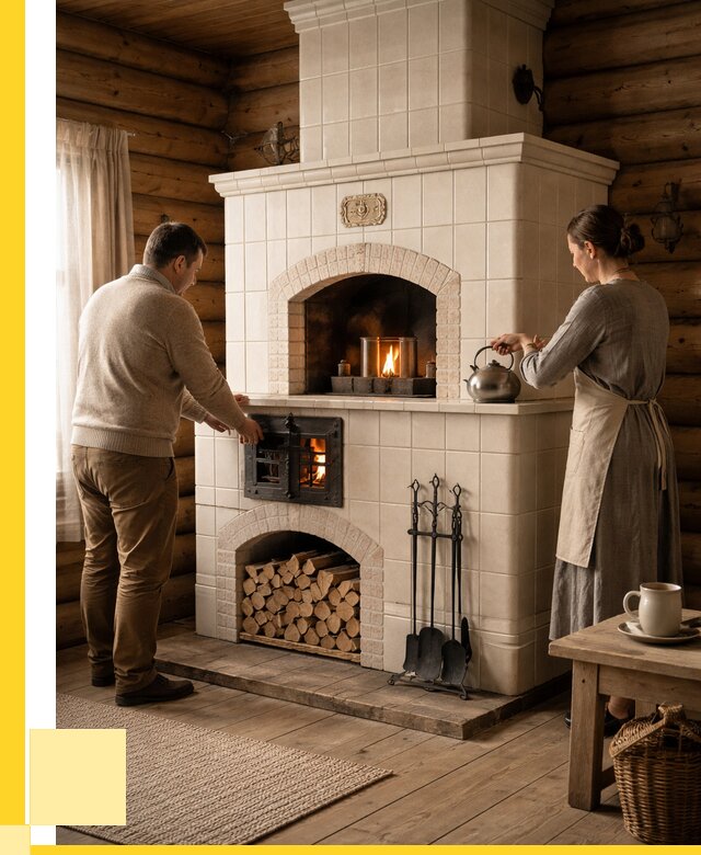 Русские печи в Великих Луке: установка от 155055 р. ЭриданВкл