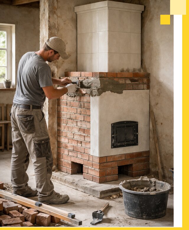 Изготовление и установка печей-голландок под ключ в Великих Луке