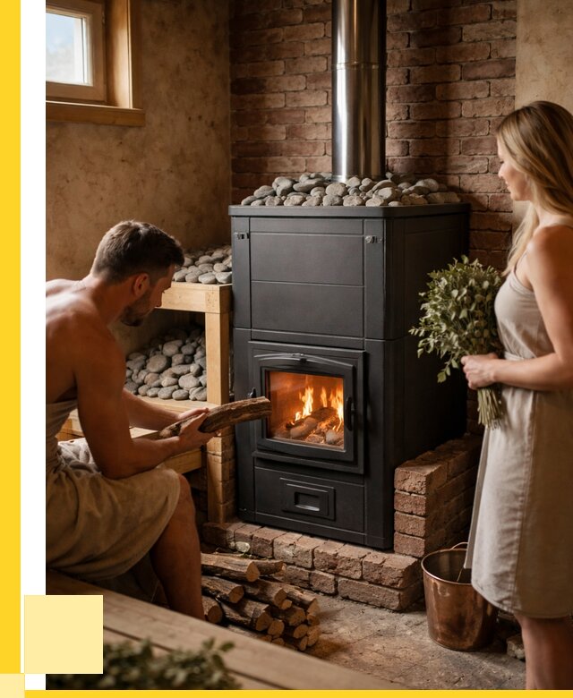 Кирпичная печь для бани на заказ в Великих Луке от 56854 р. | ЭриданВкл