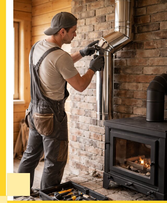 Монтаж дымоходов для печей в Великих Луке от 7753 р. | ЭриданВкл