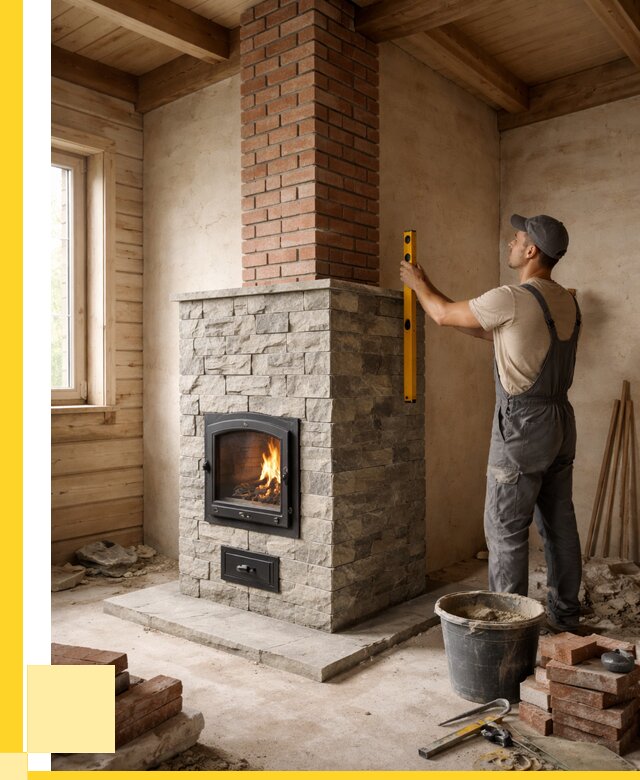 Печи и дымоходы под ключ в Великих Луке от 46517 р., ЭриданВкл