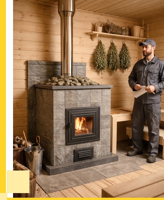 Печи для бани под ключ в Великих Луке от 124044 р. | ЭриданВкл