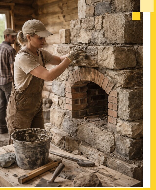Каменные печи на заказ и монтаж в Великих Луке, долговечные решения