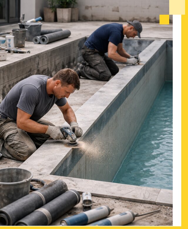 Профессиональный ремонт бассейнов под ключ в Великих Луке