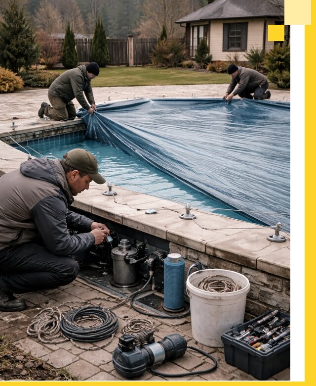 Консервация бассейнов в Великих Луке: подготовка к длительному хранению