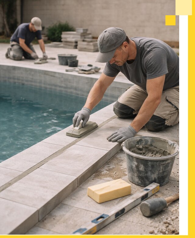 Отделка бассейнов в Великих Луке: декоративная отделка и гидроизоляция