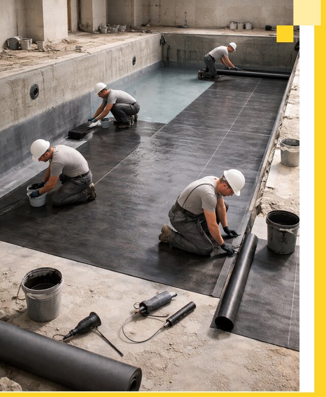 Профессиональная гидроизоляция бассейнов и чаш в Великих Луке под ключ