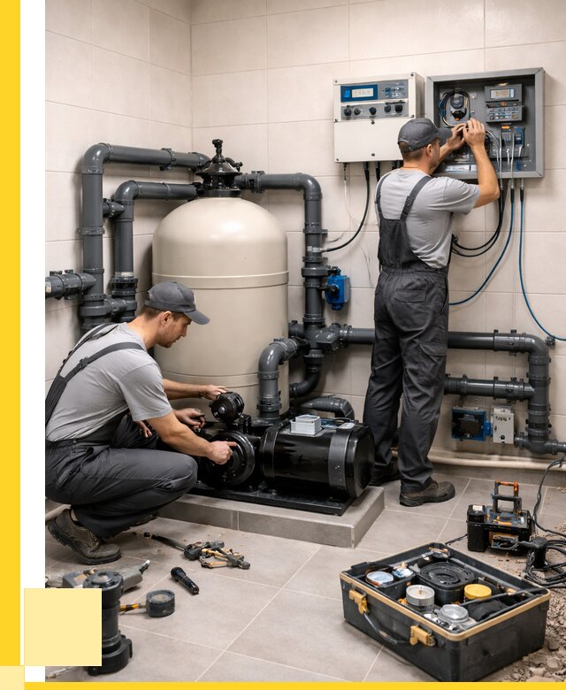 Монтаж оборудования для бассейнов в Великих Луке от 41348 р. | ЭриданВкл