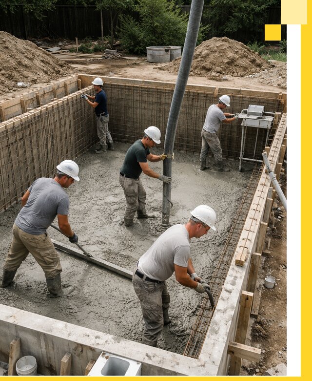 Строительство бетонных бассейнов под ключ в Великих Луке