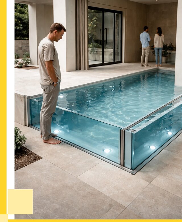 Стеклянные бассейны в Великих Луке от 1240440 р. | ЭриданВкл — мозаика