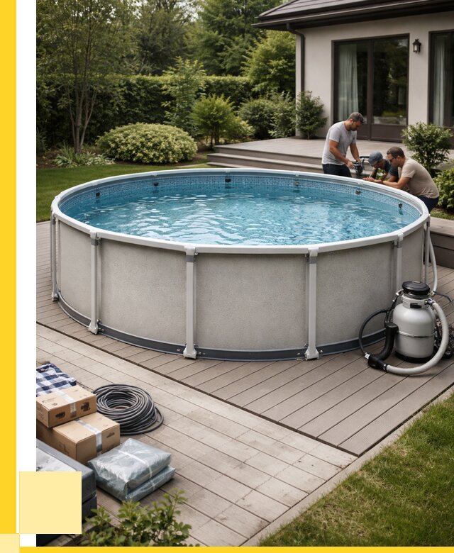 Купить каркасные бассейны в Великих Луке от 46517 р. | ЭриданВкл