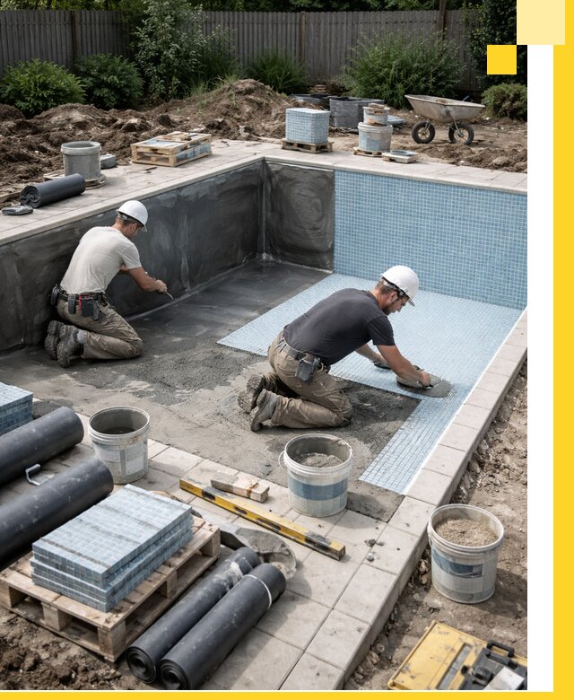 Проектирование и строительство стационарных бассейнов в Великих Луке