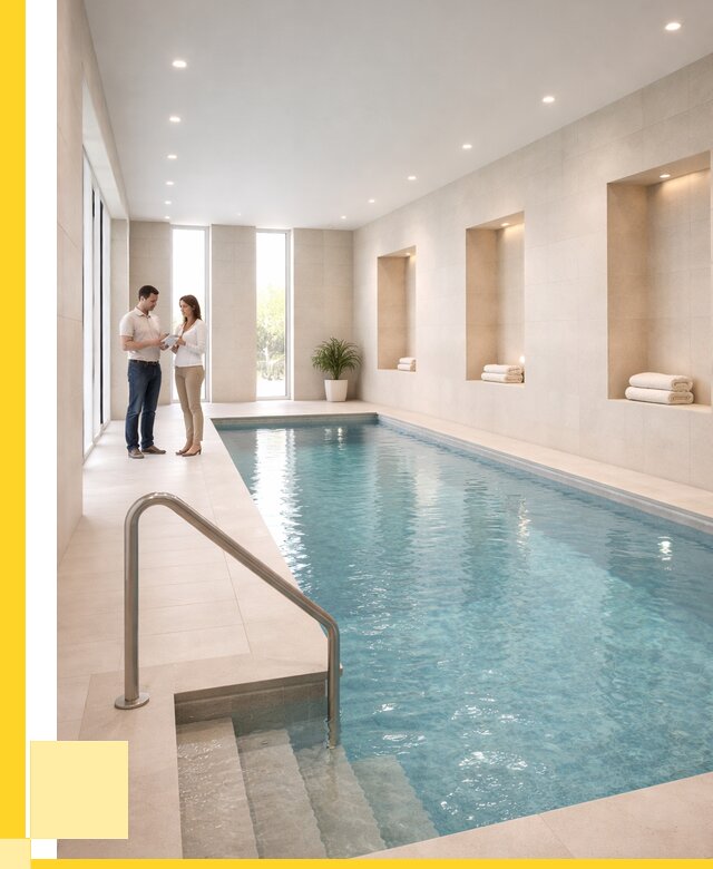 Бассейны в помещении под ключ в Великих Луке от 1550550 р. | ЭриданВкл