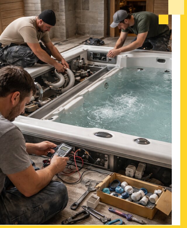 Гидромассажные бассейны под ключ в Великих Луке, дизайн и монтаж