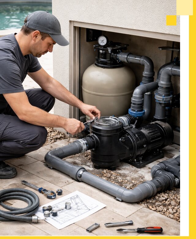 Поставка, монтаж и сервис насосов для бассейнов в Великих Луке