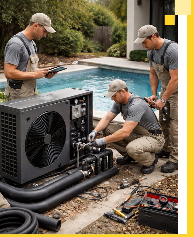 Проектирование и установка тепловых насосов для бассейнов в Великих Луке