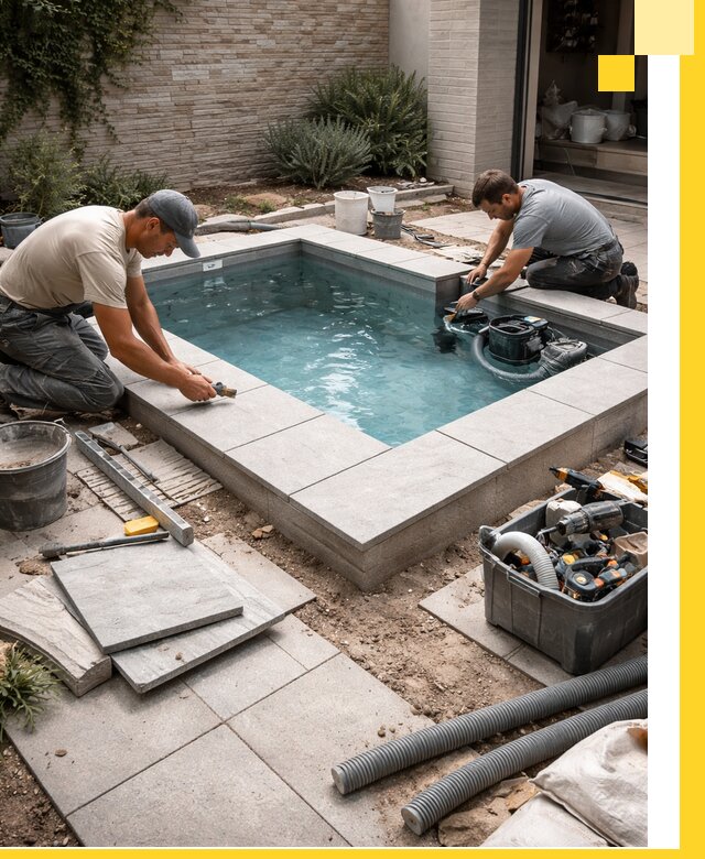 Мини бассейны под ключ в Великих Луке, дизайн и установка