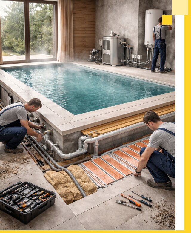 Проектирование и строительство тёплых бассейнов в Великих Луке