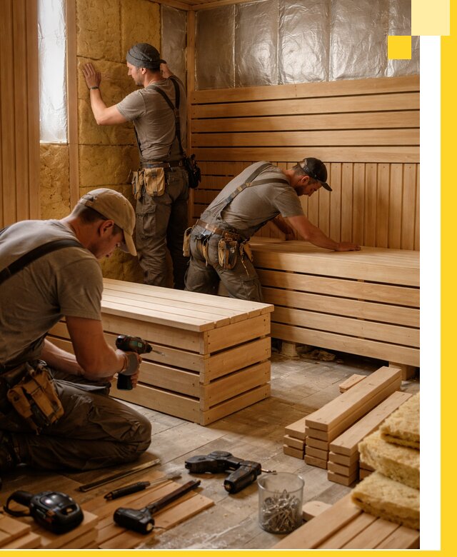 Профессиональное строительство саун под ключ в Великих Луке