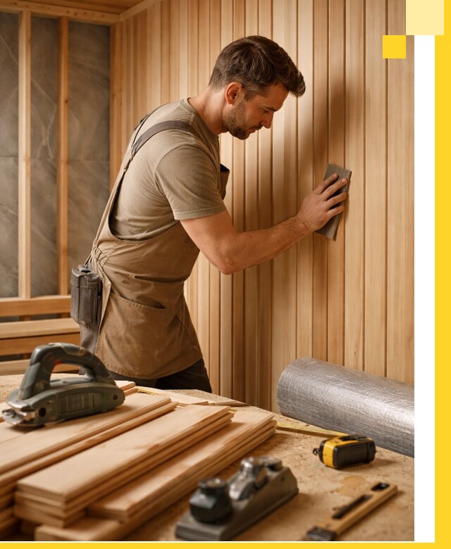 Профессиональная отделка саун и парных под ключ в Великих Луке