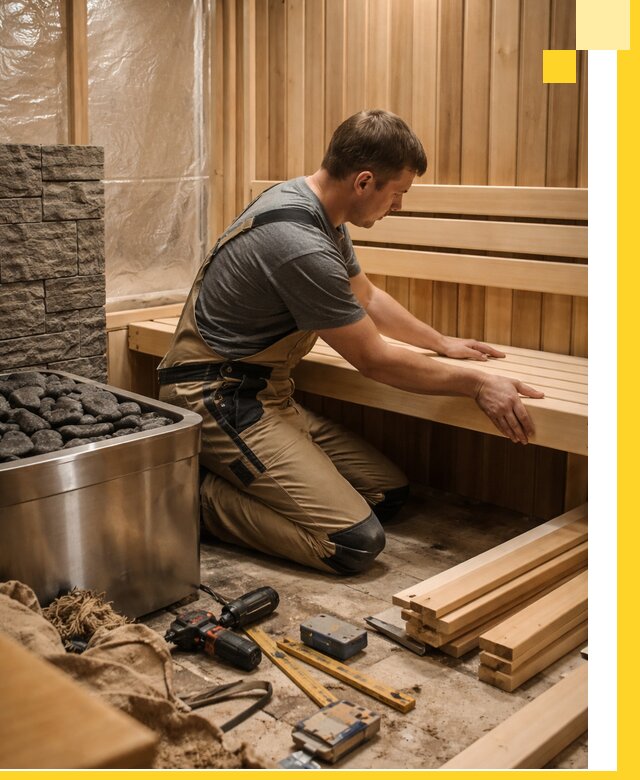 Сауны для дома под ключ с проектированием и монтажом в Великих Луке