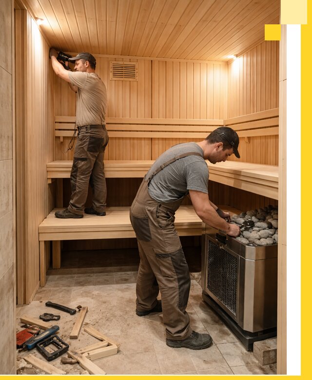 Купить сауну под ключ в Великих Луке с монтажом и гарантией