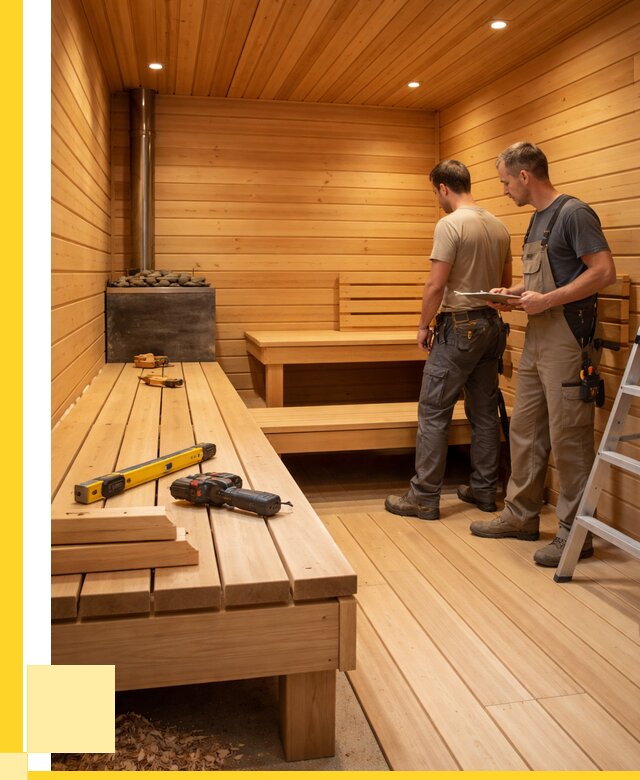 Отделка бань и саун в Великих Луке по цене от 4652 р. | ЭриданВкл