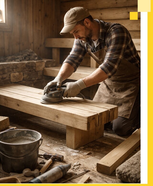 Ремонт бань под ключ в Великих Луке с гарантией качества и сроков