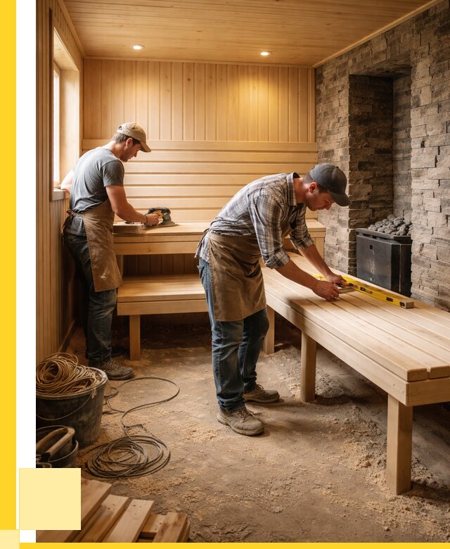 Отделка бани в Великих Луке: внутренняя отделка от 3101 р. | ЭриданВкл