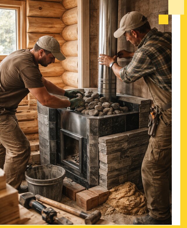 Строительство и отделка русских бань под ключ в Великих Луке