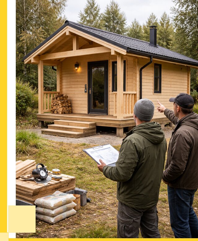 Каркасные бани под ключ в Великих Луке от 310110 р. | ЭриданВкл