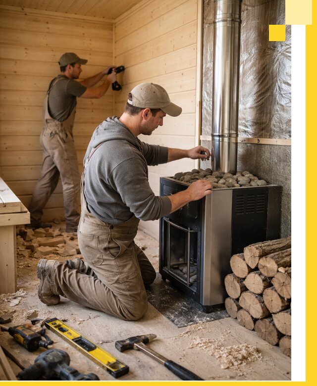 Строительство деревянных бань под ключ в Великих Луке проекты и монтаж