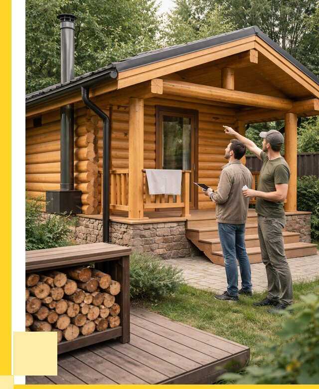 Бани для дачи под ключ в Великих Луке от 258425 р. | ЭриданВкл