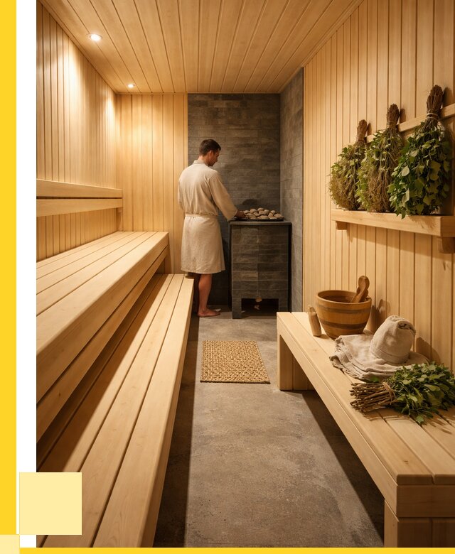 Отделка парной под ключ в Великих Луке от 361795 р. | ЭриданВкл