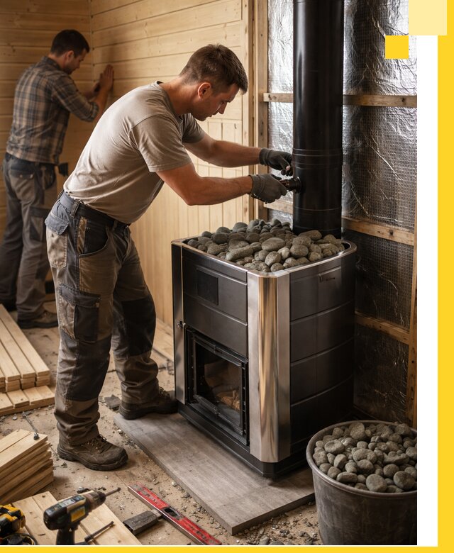 Проектирование и строительство парилок для бани в Великих Луке под ключ