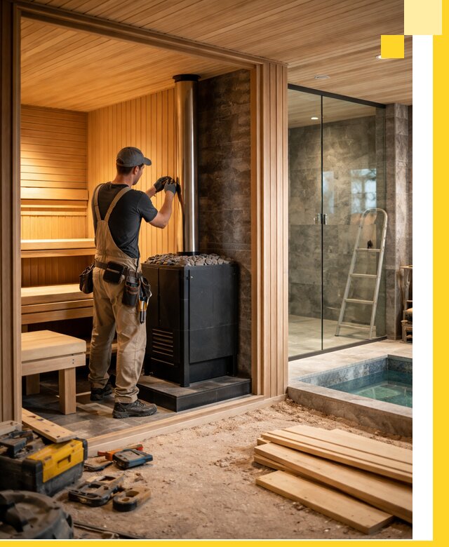 Полное строительство банных комплексов под ключ в Великих Луке